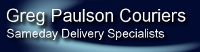 Greg Paulson Courier & Haulage Services Logo